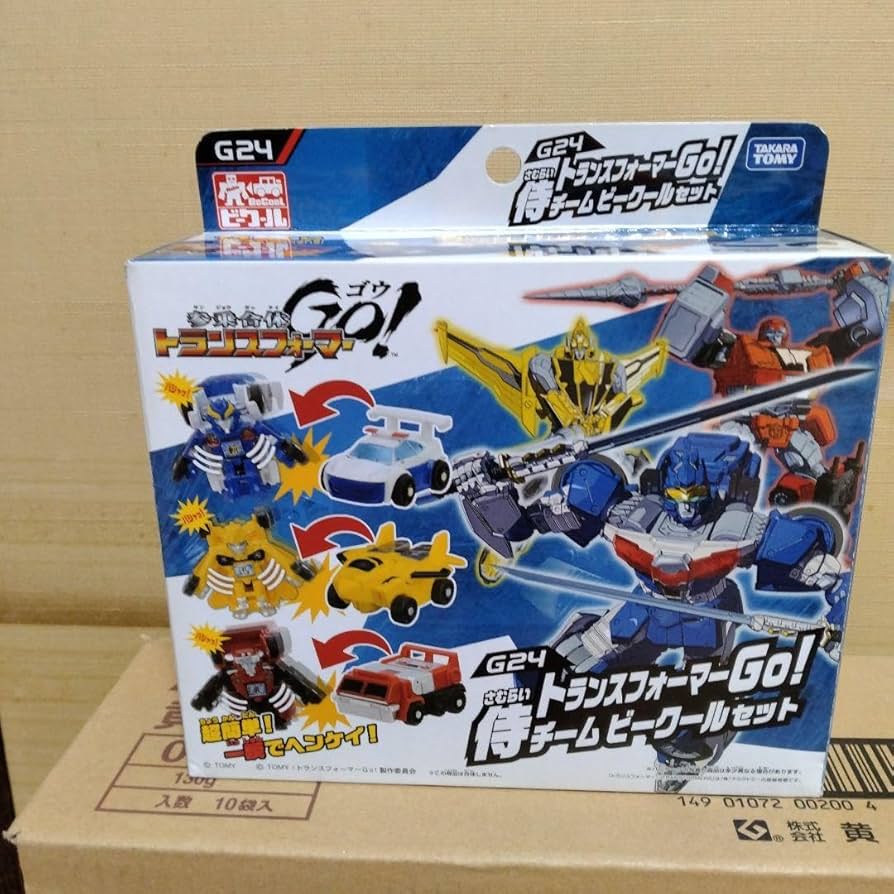 Amazon | トランスフォーマー Go ! 侍チーム ビークール セット